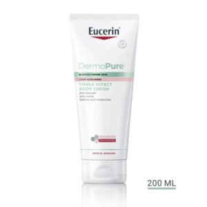 Eucerin Dermo Pure Creme Corporal Efeito Triplo 200ml
